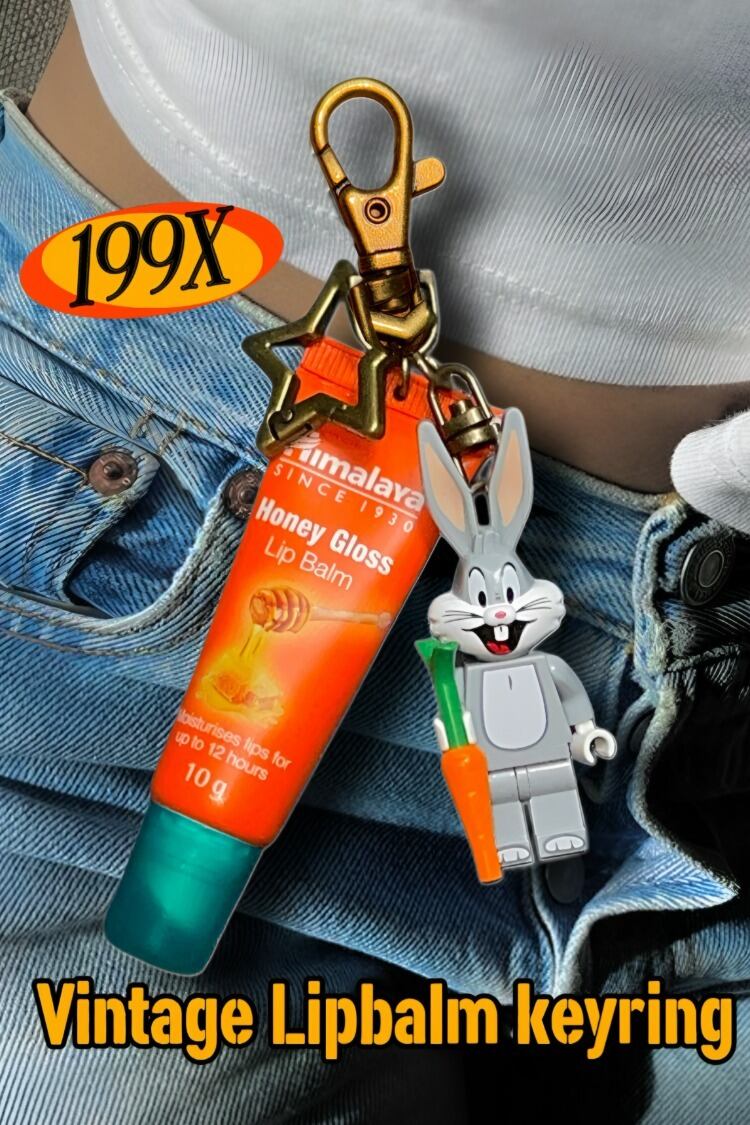 ☆NCT ジェミン 着用！！【GREENCHEEK】VINTAGE LIPBALM KEYRING | もごつ