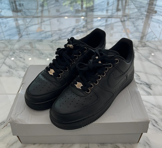 CHROME HEARTS クロムハーツ × NIKE AIR FORCE 1 '07 Custom Leather Sneakers スニーカー