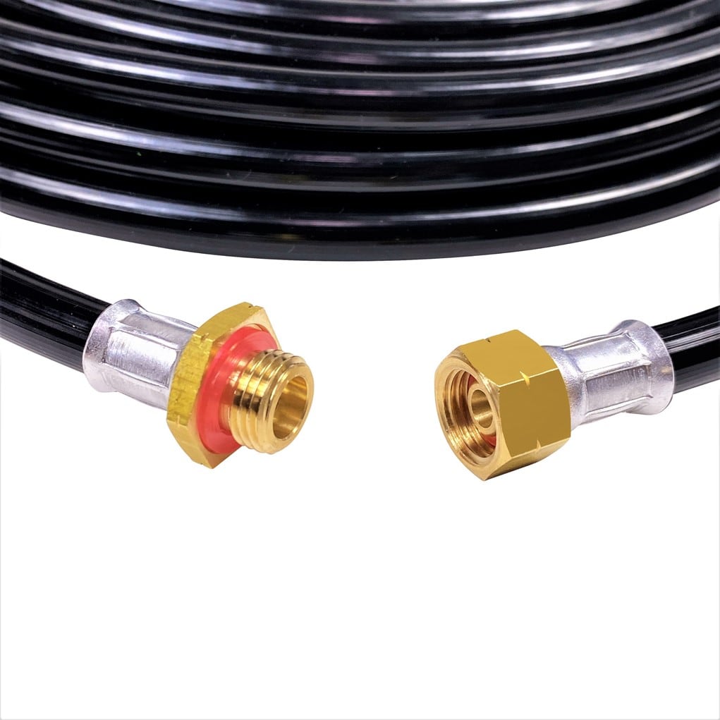 高圧ホース 高圧 ホース 1m 特注色 ブラック 軽量 Φ5 高圧 スリム ホース