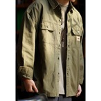 Button-Down Shirt Regular Collar Work Shirt ◇2color H0378