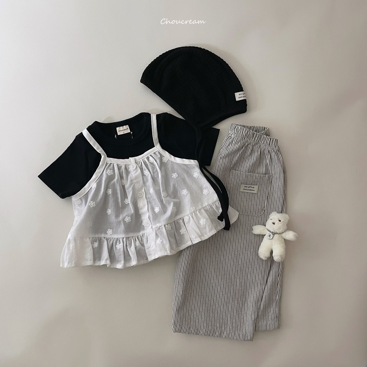 [choucream] Bustier Blouse / [슈크림] 뷔스티에블라우스