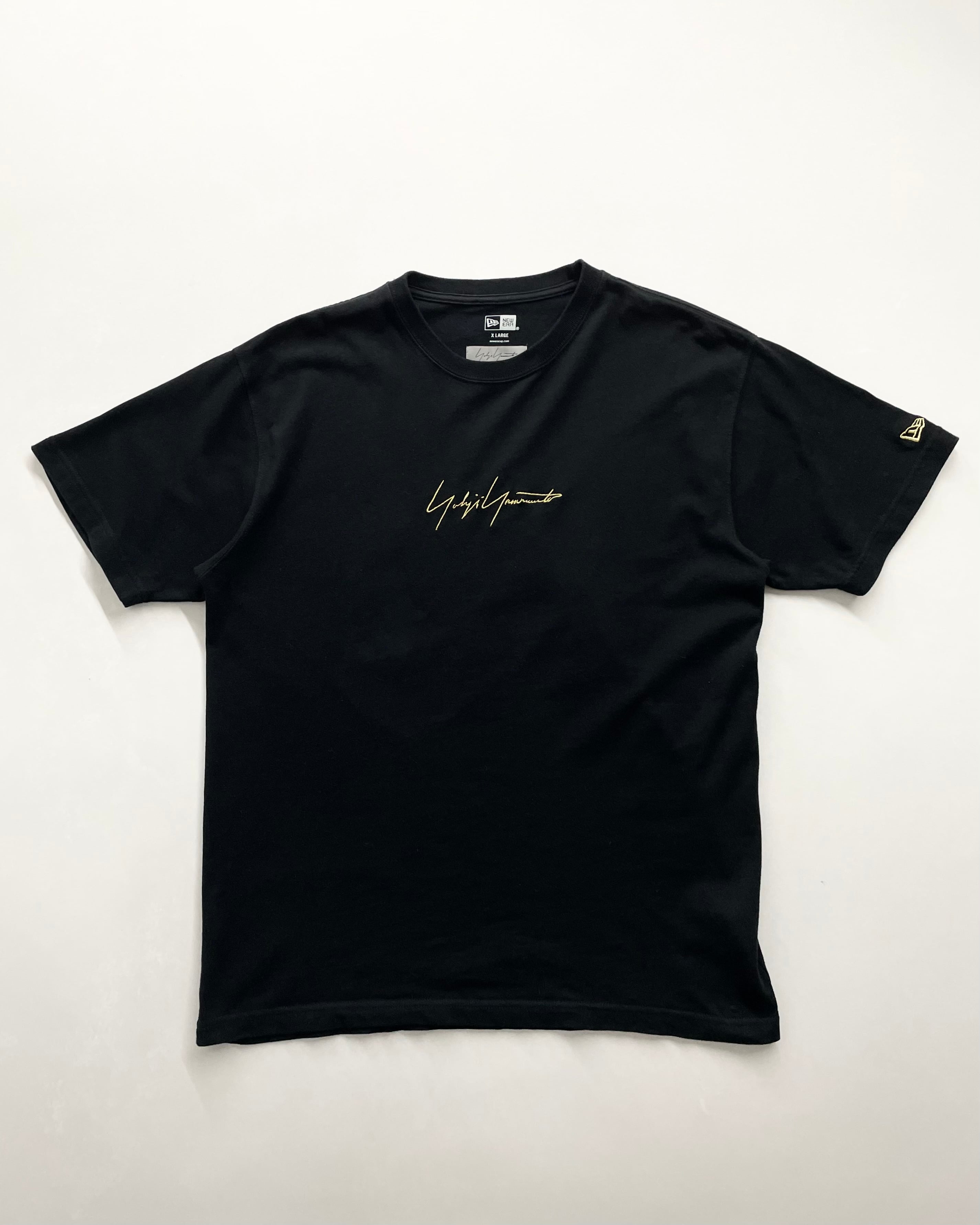 Yohji Yamamoto POUR HOMME×NEW ERA Embroidery Logo Tee
