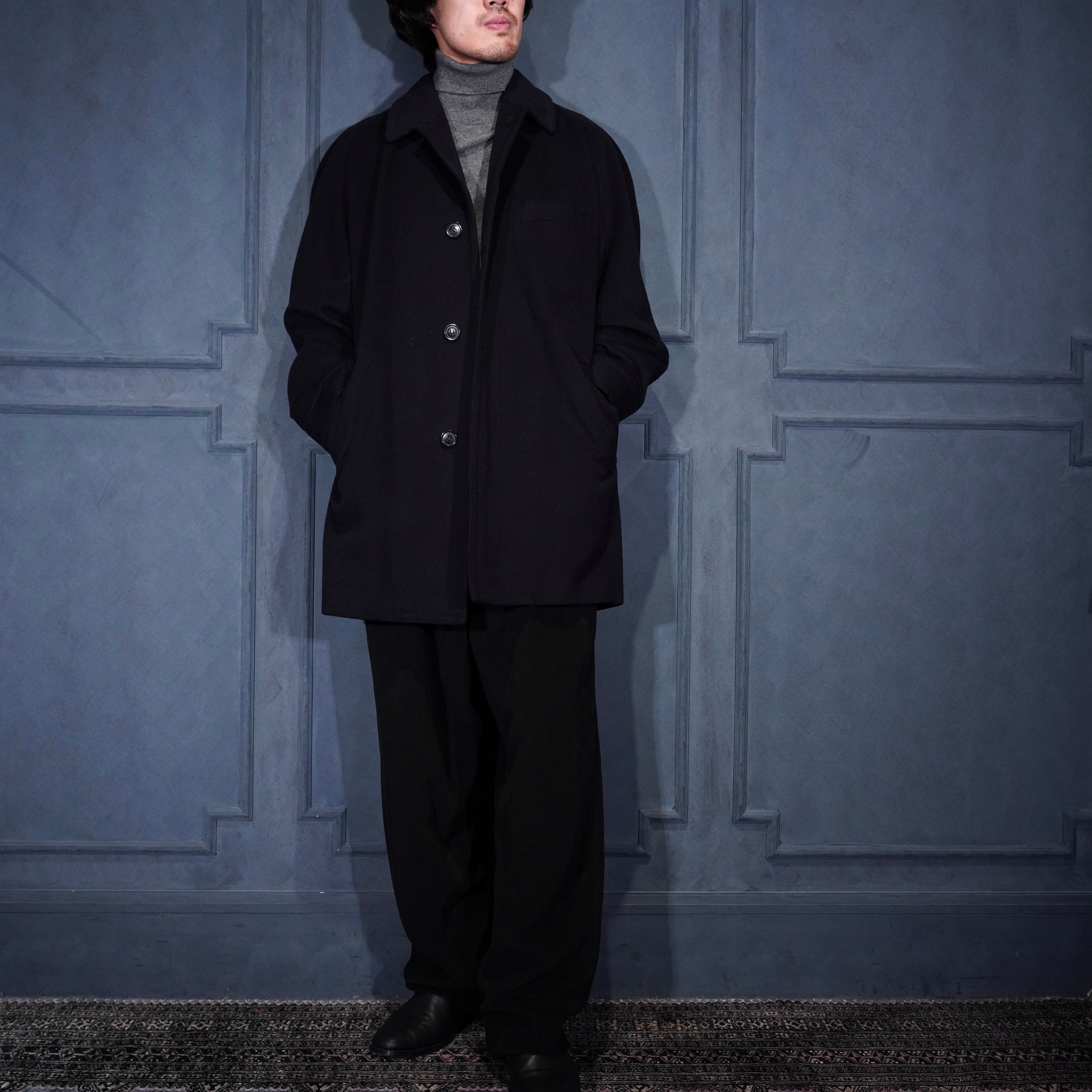 Aquascutum CASHMERE100% HALF COAT MADE IN JAPAN/アクアスキュータム