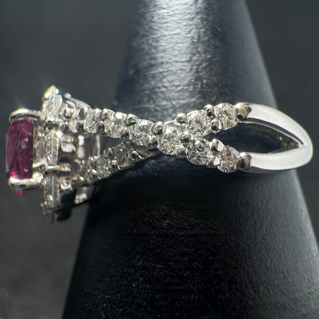 JQ316☆高級 ダイヤモンド0.32ct pt950 ペンダントヘッド 完全無色透明