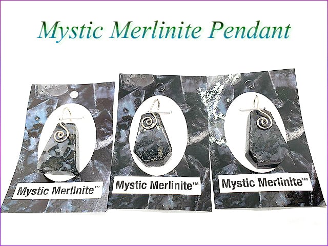 【ヘブン&アース社製】ミスティック・メルリナイトペンダント(スパイラル)