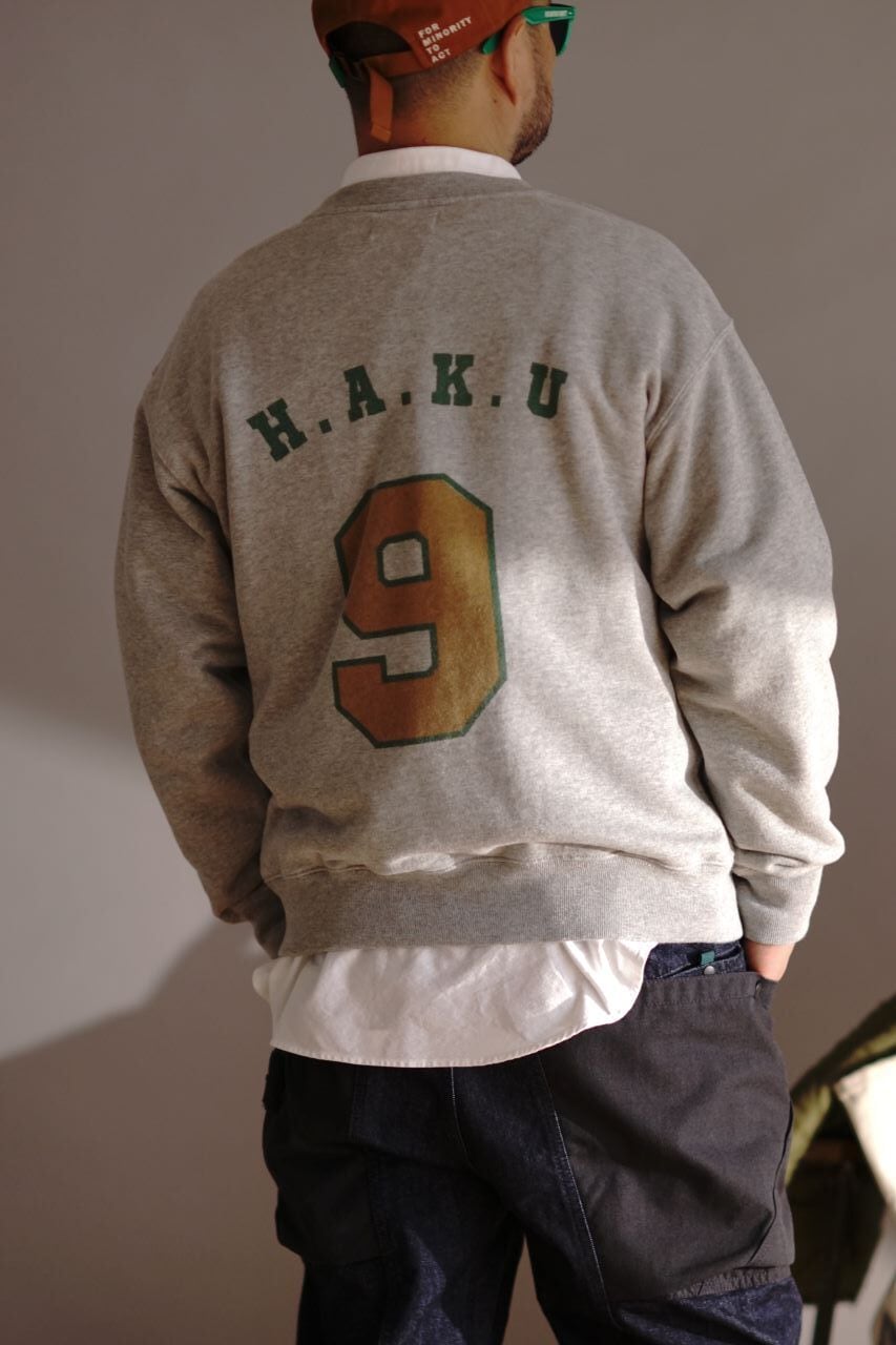 HKT717 89(ハク)スウェット | H.A.K.U MOUNTAIN SUPPLY