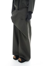 Pointless Deconstructed Asymmetric Taped Trousers