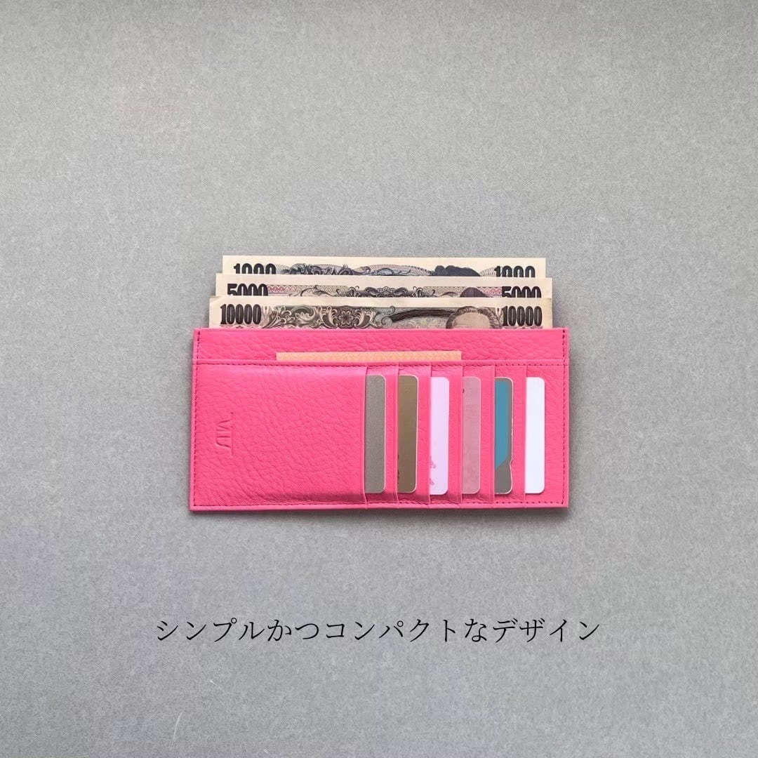 オールドブルー×ネオングリーン：あつさ3.0mmのサイフ | VIFJ