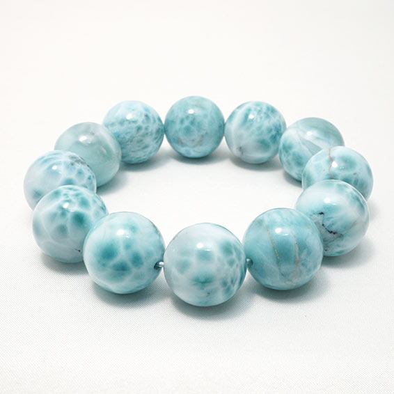 ラリマー ブレスレット 20mm 一点物 199-169