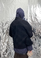 Pointless Triple-Sleeve Wave Jacket "black"