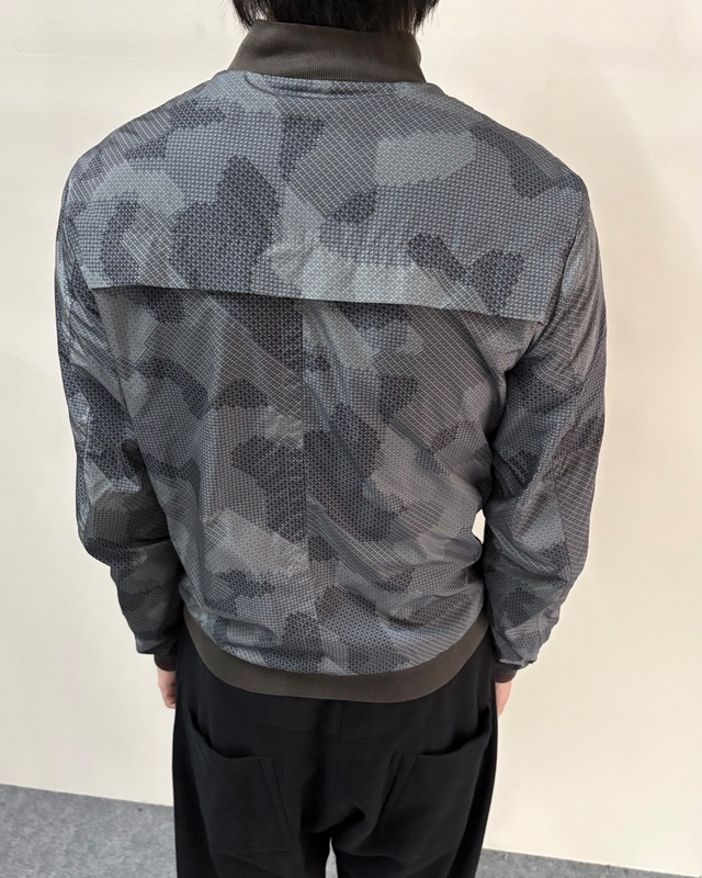 【2010's GUCCI】geometric camo pattern bomber jacket