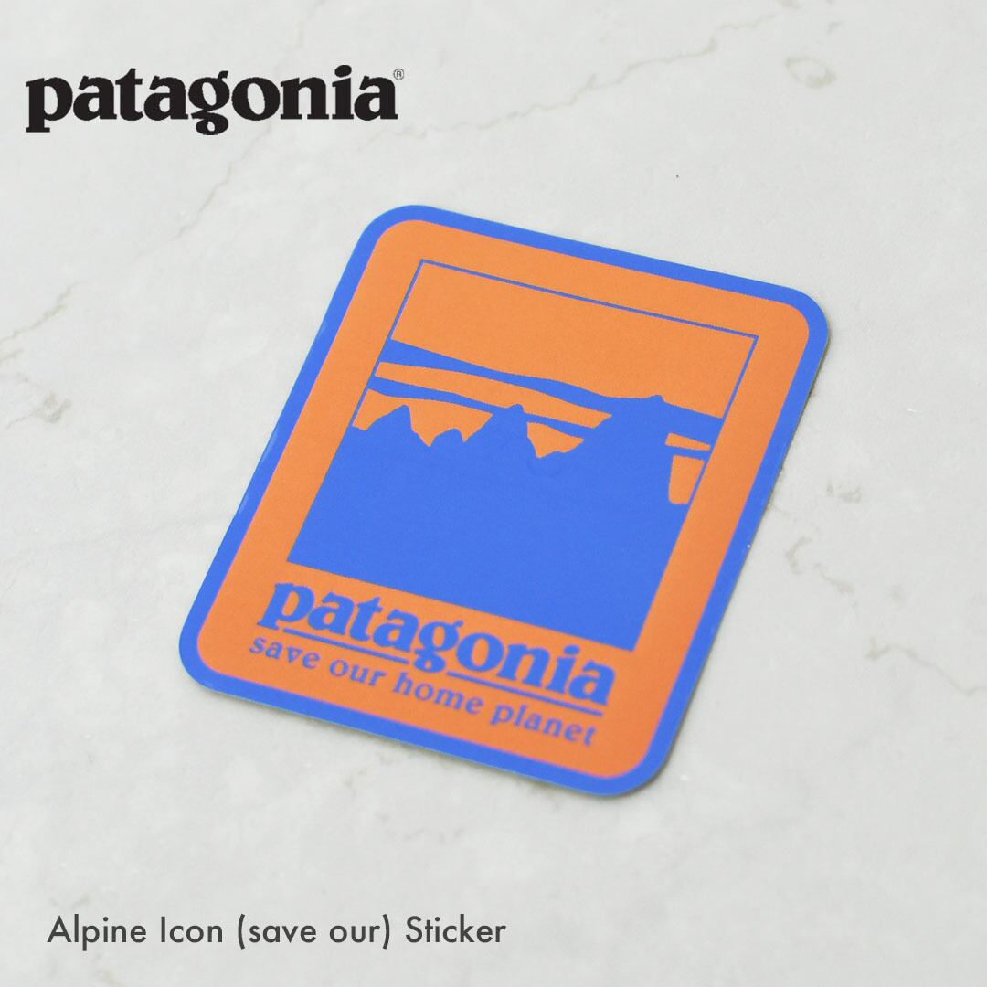 Patagonia [パタゴニア正規代理店] Alpine Icon (save our) Sticker