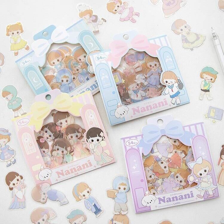 海外紙物ファンタとても大きなステッカー4種200枚ラスト