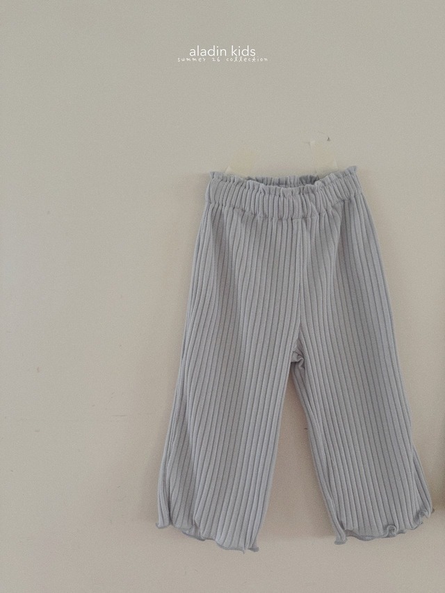 〘予約〙Aladin kids / Aladdin Rib Pants