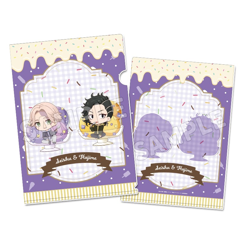 東京リベンジャーズ ぷちちょこクリアファイル【D】アイスver.