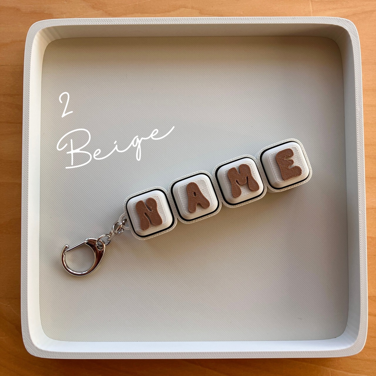 Made to order Name Clicker ～ お名前クリッカー ｜手触り小物 | deco