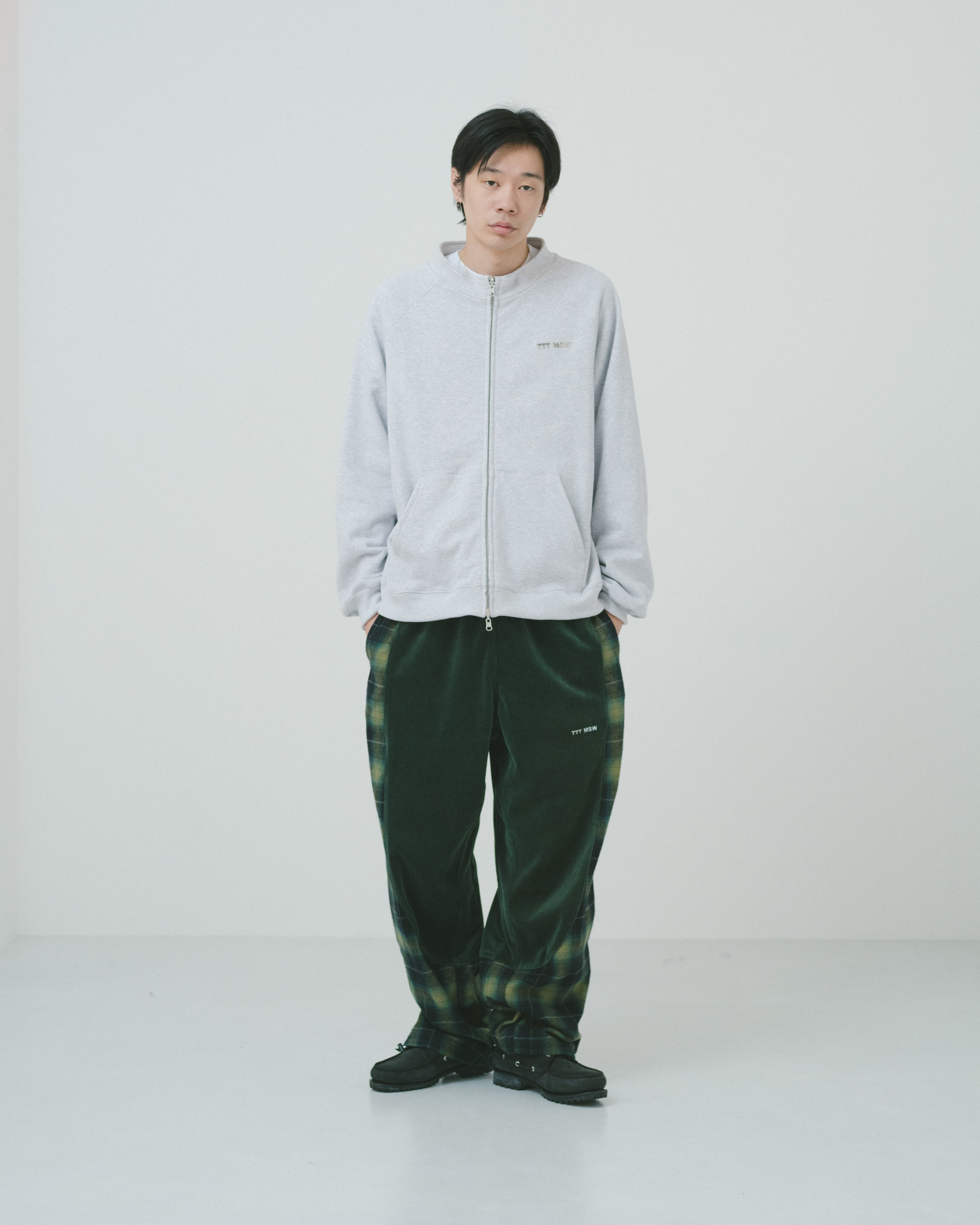 Velours track pants（GREEN） | TTTMSW