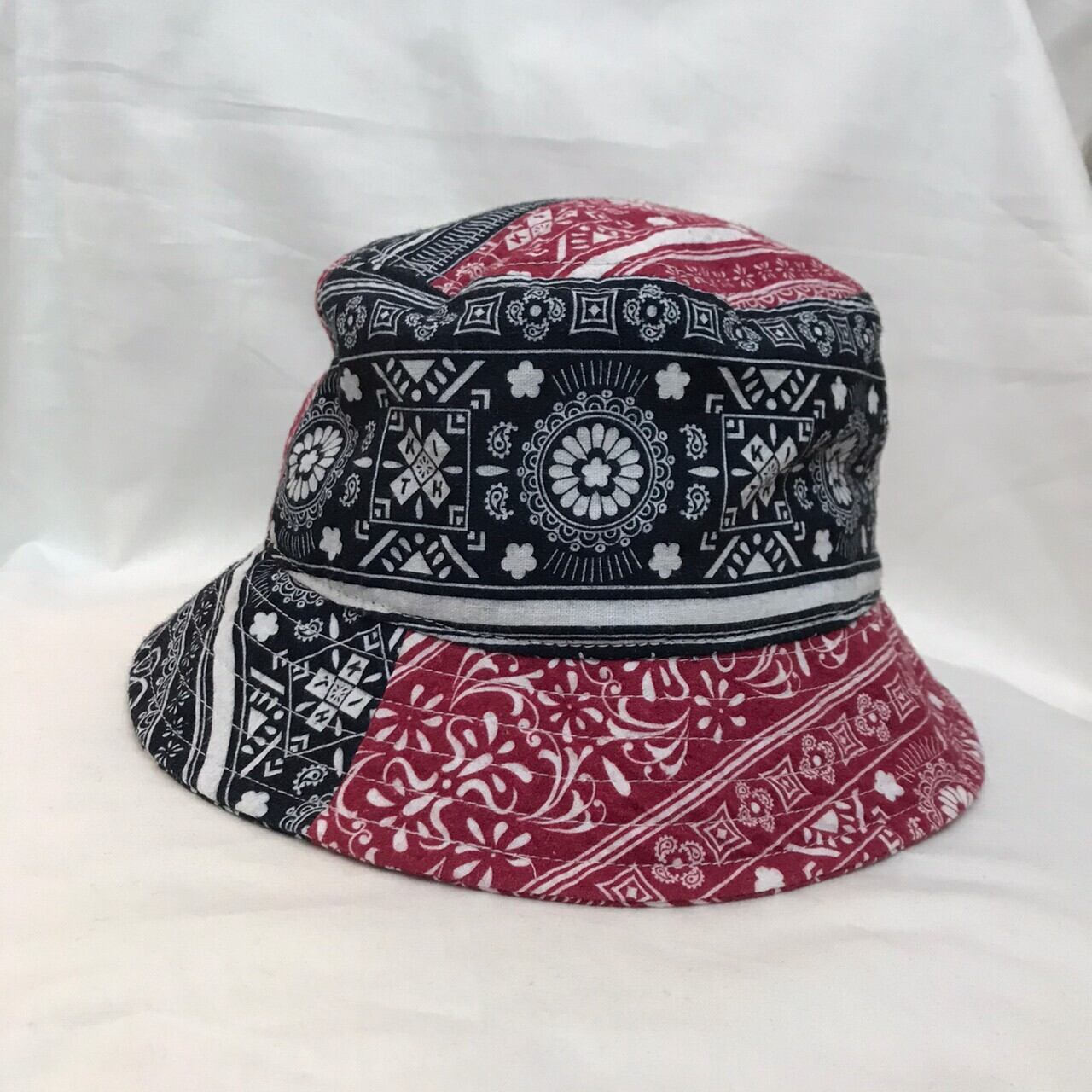 KITH Patchwork Seersucker Bandana Hat | muuneo powered by BASE