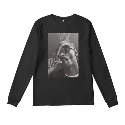 noop Dogg2 L/S TEE  (black/white)