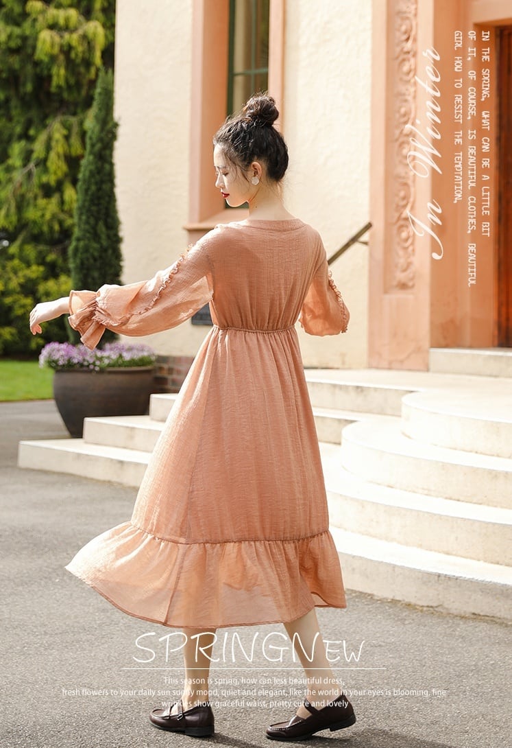 CHIGNON シニヨン ボタニカル柄 ノースリーブシャツ ダークグリーン