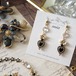 スパイシーハートドロップピアス/イヤリング
