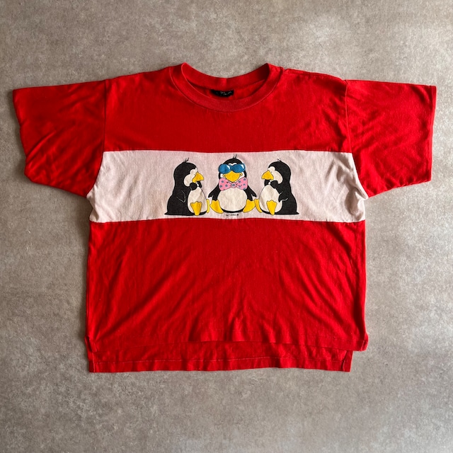 1980s  Penguin  Tee  L  Made in USA  G950