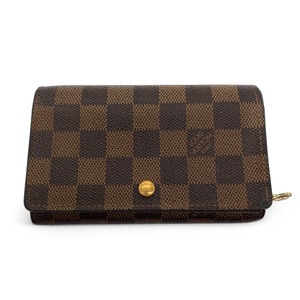 Louis Vuitton Damier Portomone Vietresor Bifold Wallet ダミエ トレゾール 二つ折り