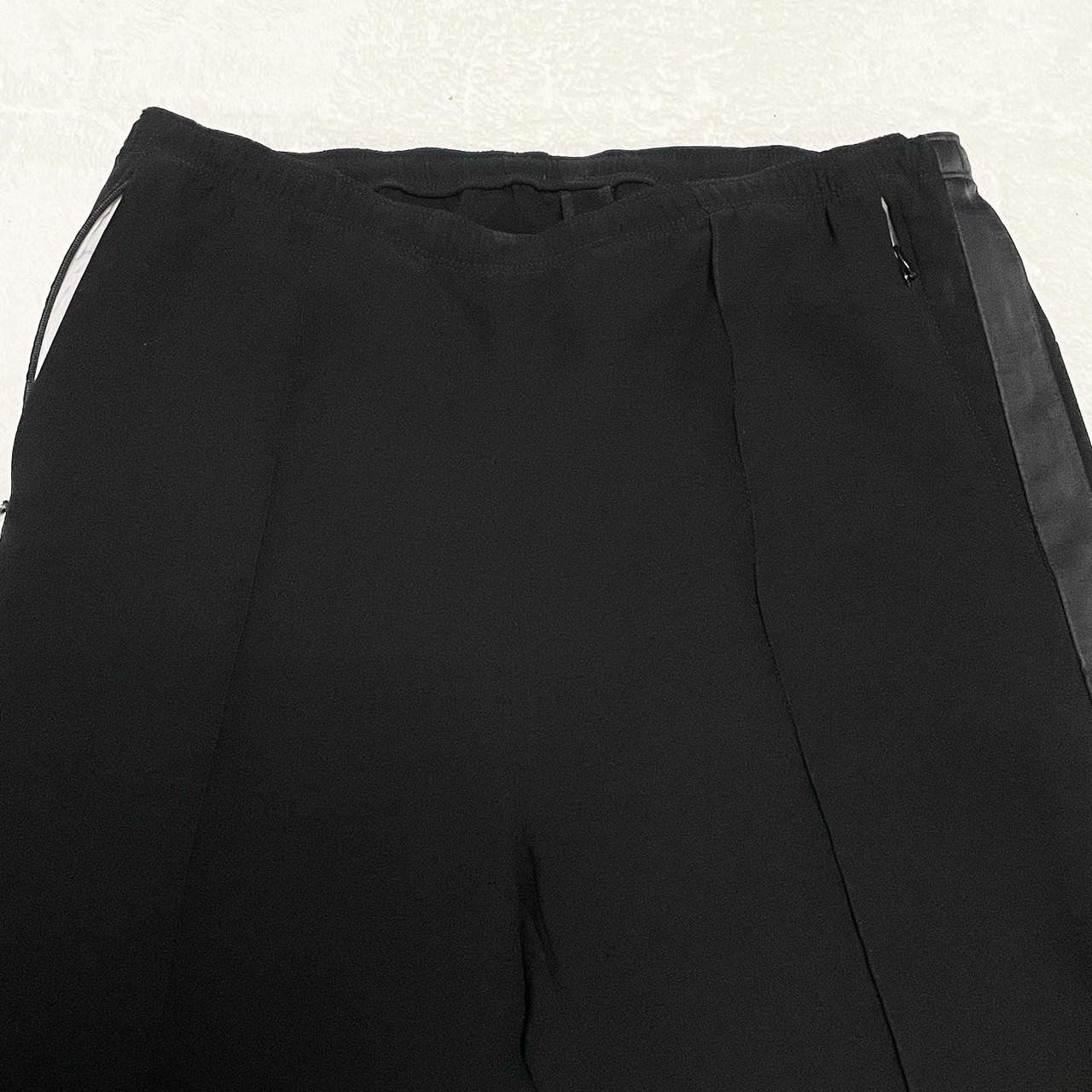 Needles サイドライン トラックパンツ ブーツカット ブラック Sサイズ 