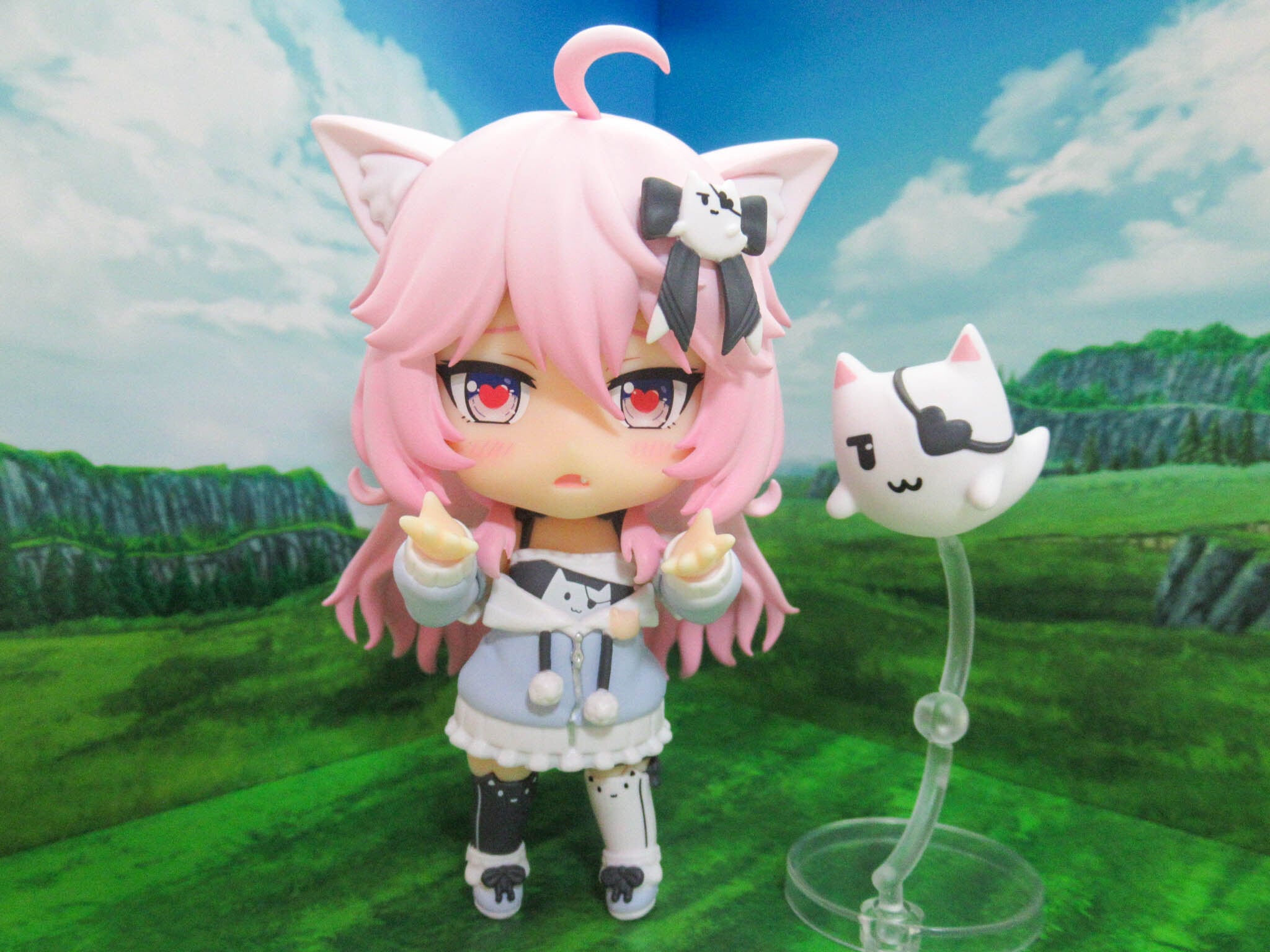 1908】 ニャターシャ・ニャンナーズ 髪パーツ ネコ耳ロング