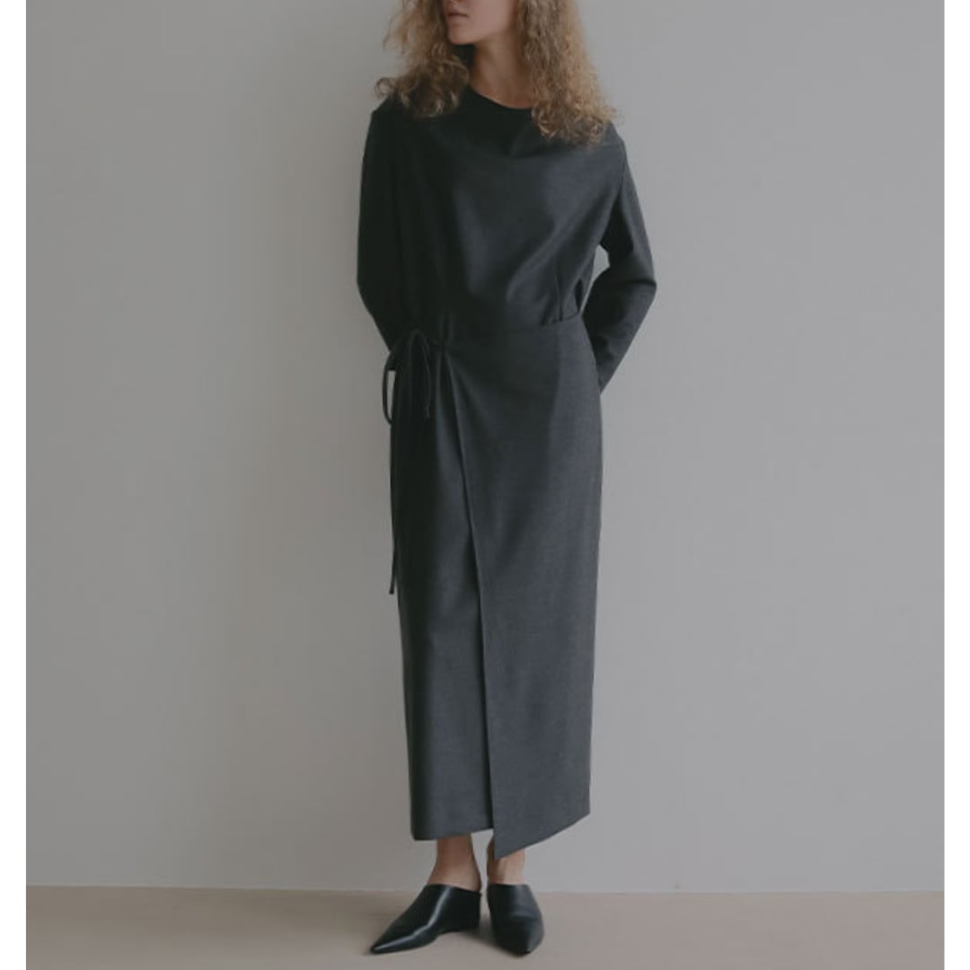 Back flap wrap straight one piece G984