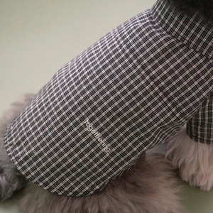 【予約】[ togethering ] Vintage Check Shirt｜Black