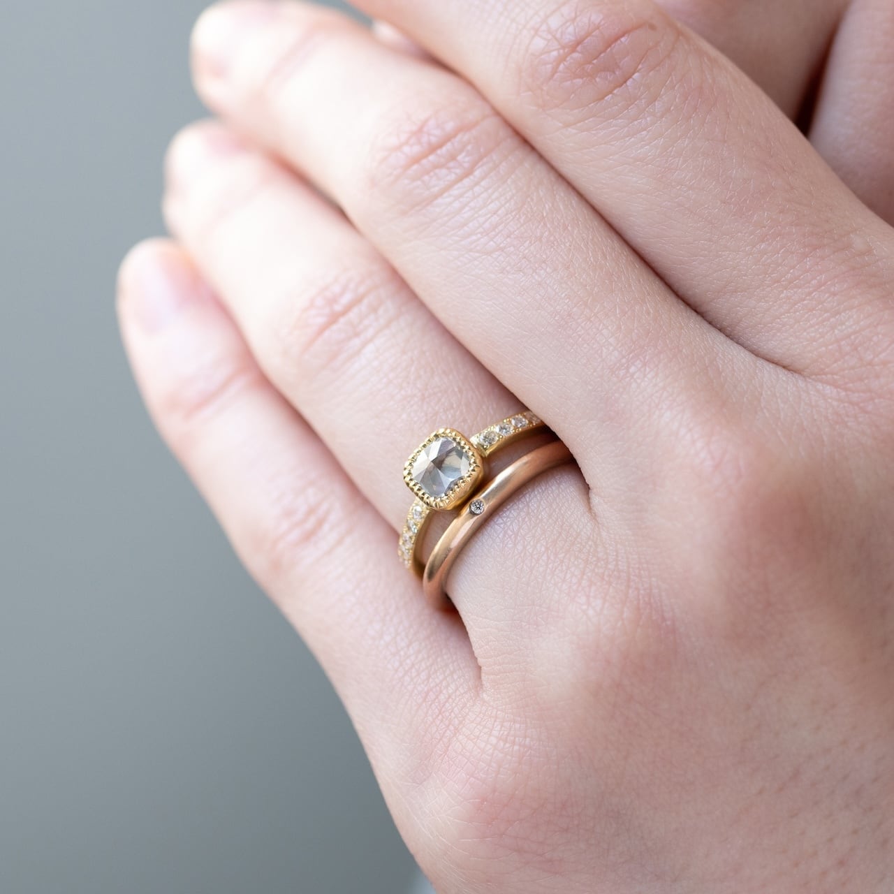 ローズカットダイヤモンドリング 0.97ct | atelier plow online shop