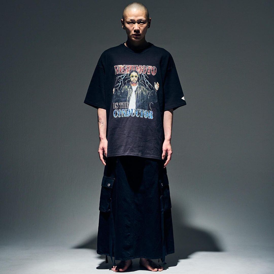 24AW】el conductorh x NISHIMOTO IS THE MOUTH STONE DECORATED 24AW】el conductorh x NISHIMOTO IS THE MOUTH STONE DECORATED