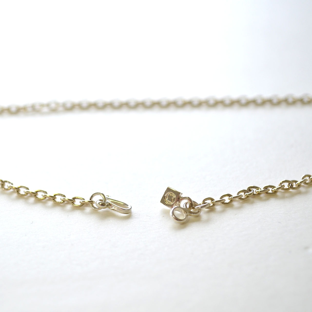 Oval Link Chain Necklace (L) (50cm)