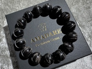 No.1696 ブラックタイガーアイブレスレット