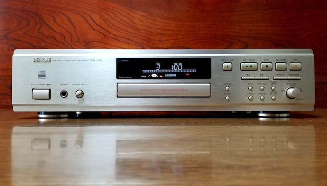 ＣＤレコーダー DENON CDR-W1500 倍速コピー良好・完動品