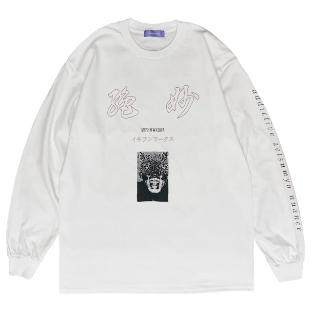 "ISYO" L/S Tee WHITE