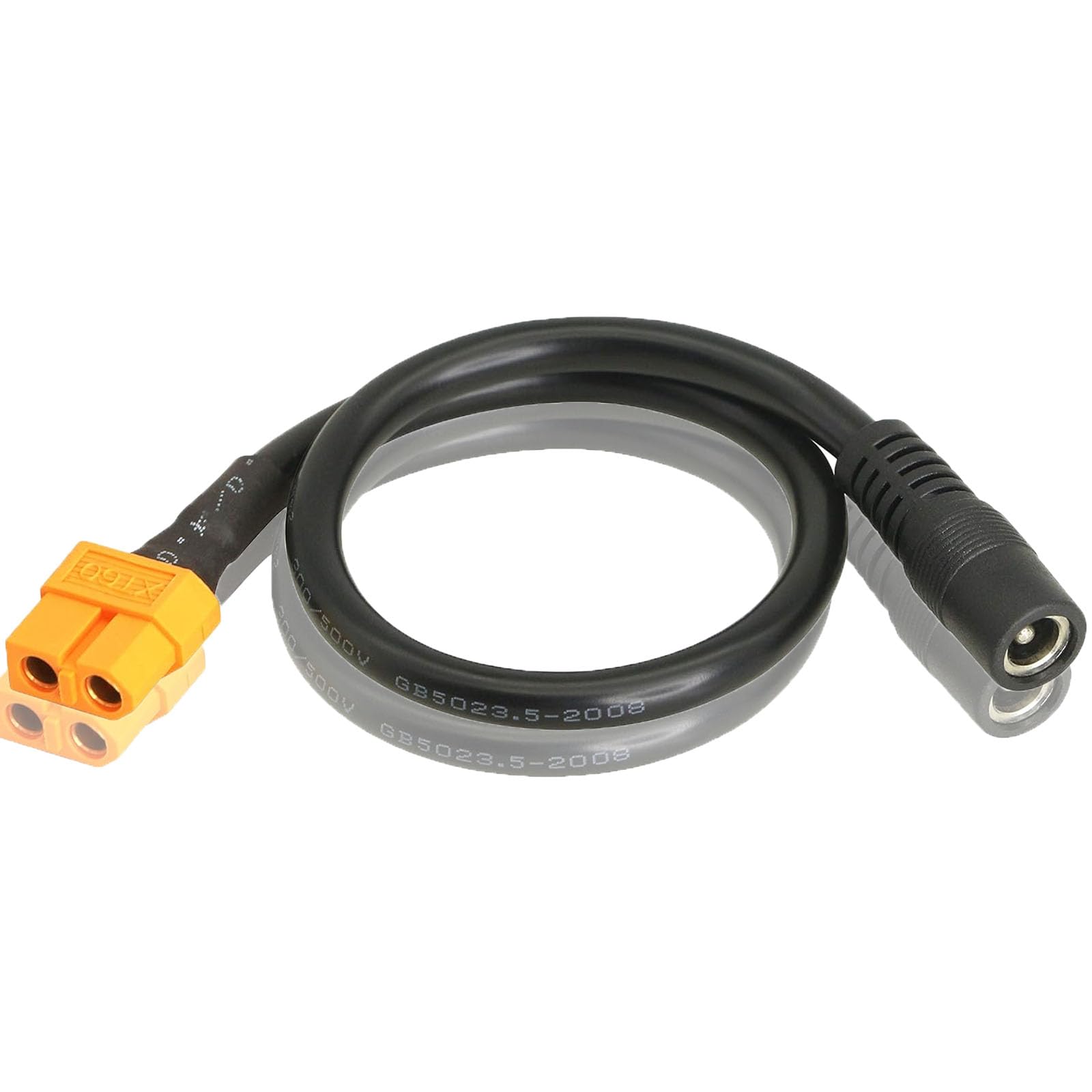 LUYING】太陽光発電ケーブル XT60ケーブル DC外径5.5/内径2.5mm(メス