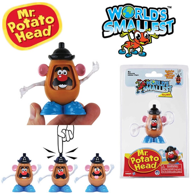 【トイストーリー】WORLD'S SMALLEST FIGURE Mr. ポテトヘッド