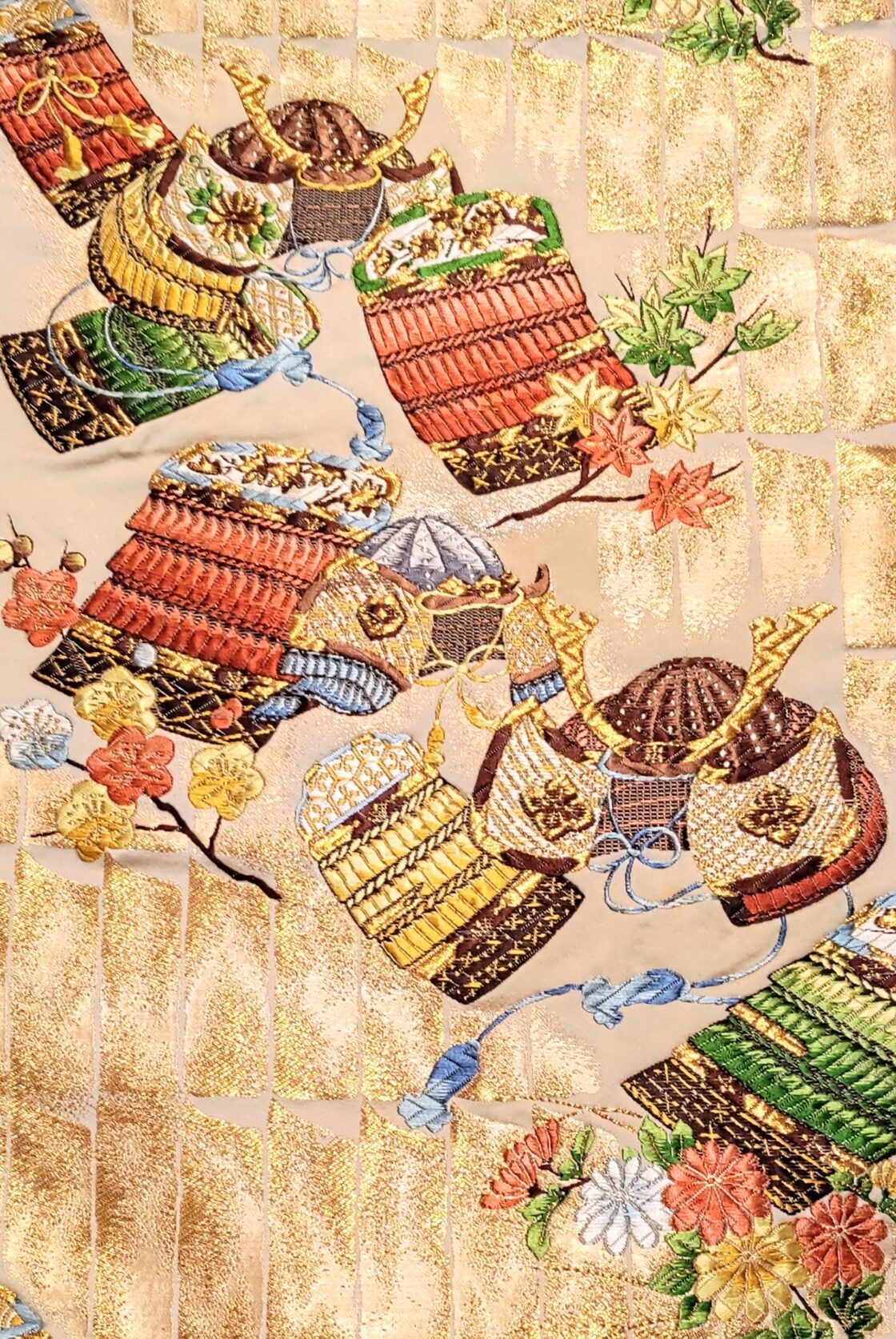袋帯兜鞍鎧藤 - 袋帯