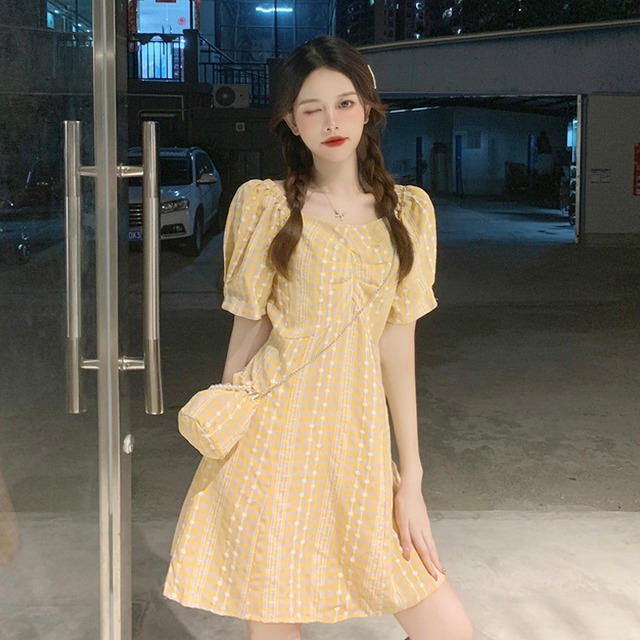 スカート サマードレス 大人ガーリー スウィート キュート カジュアル 夏物 試着室18487187181