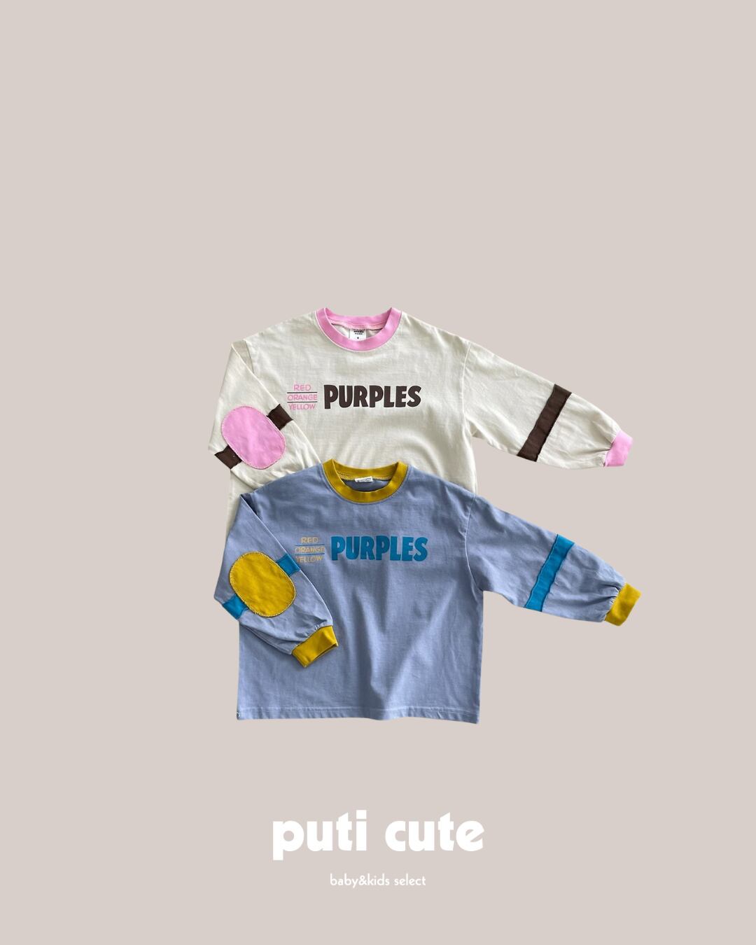 90-140 ꒰ 予約 ꒱ Vintage purples T / middle name ⸝⋆