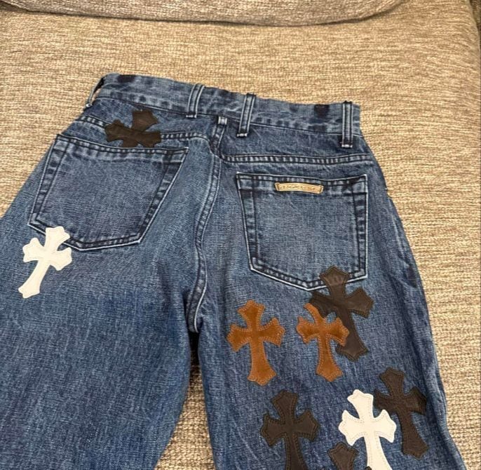 CHROME HEARTS クロムハーツ クロスパッチ デニム | chromehearts