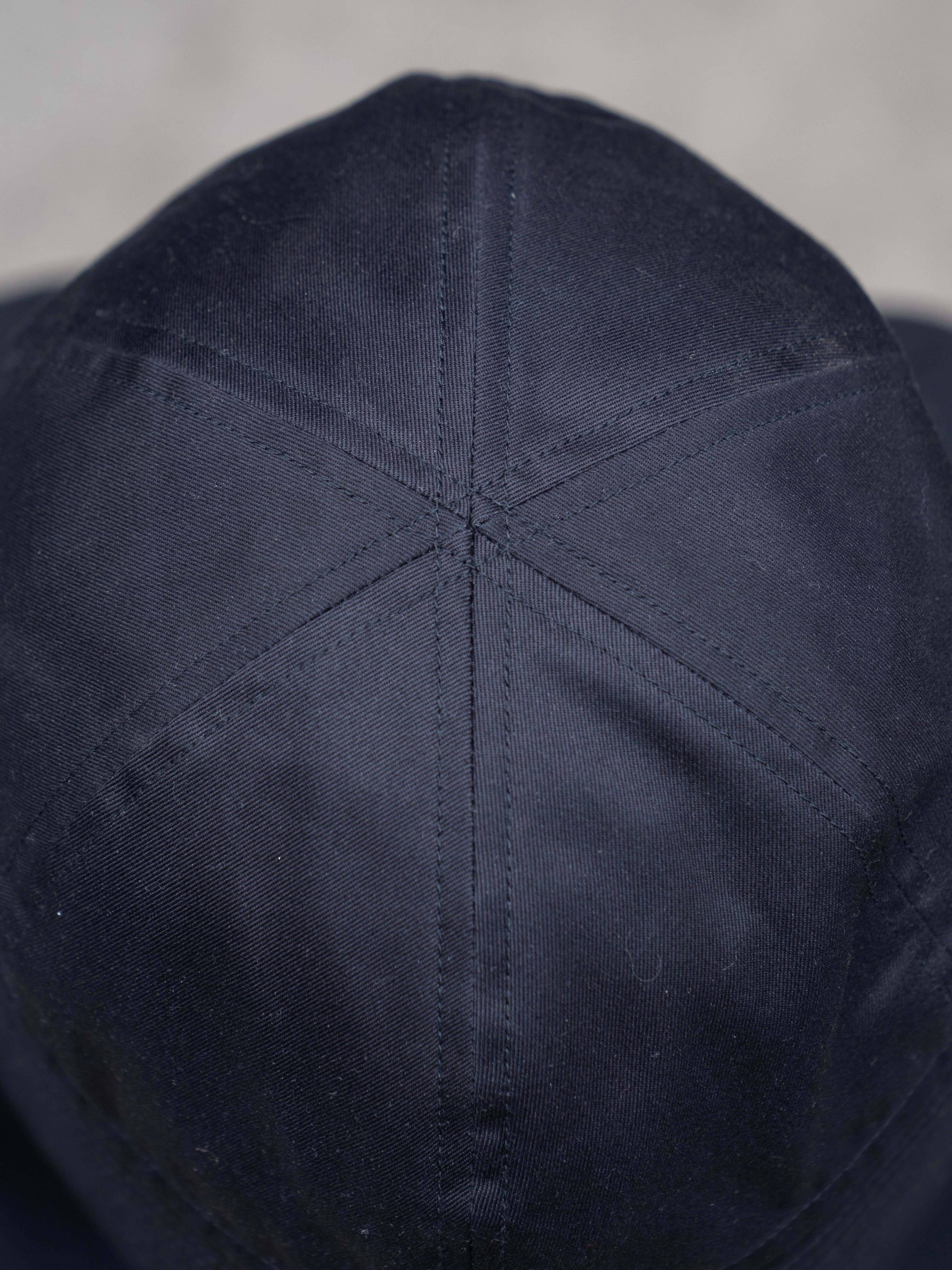 PORTER CLASSIC H/W SUMMER CHINOS SAILOR HAT BLACK PC-009-4013