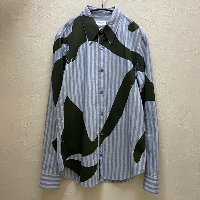 DRIES VAN NOTEN ドリスヴァンノッテン 23AW ストライプ グラフィック 