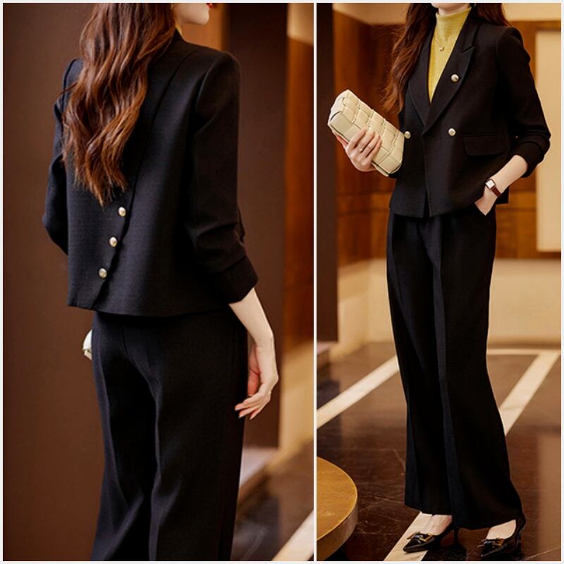 ダブルブレスツィードセットアップスーツ U0230