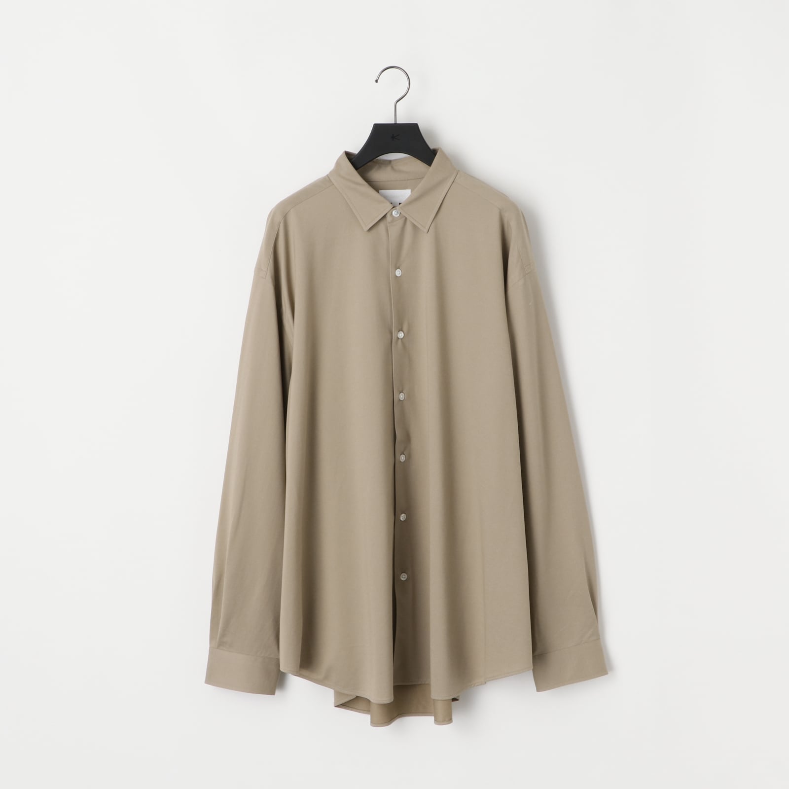 LAST1】 KANEMASA PHIL. 46G Atmosphere Shirt(BEIGE) | novastore