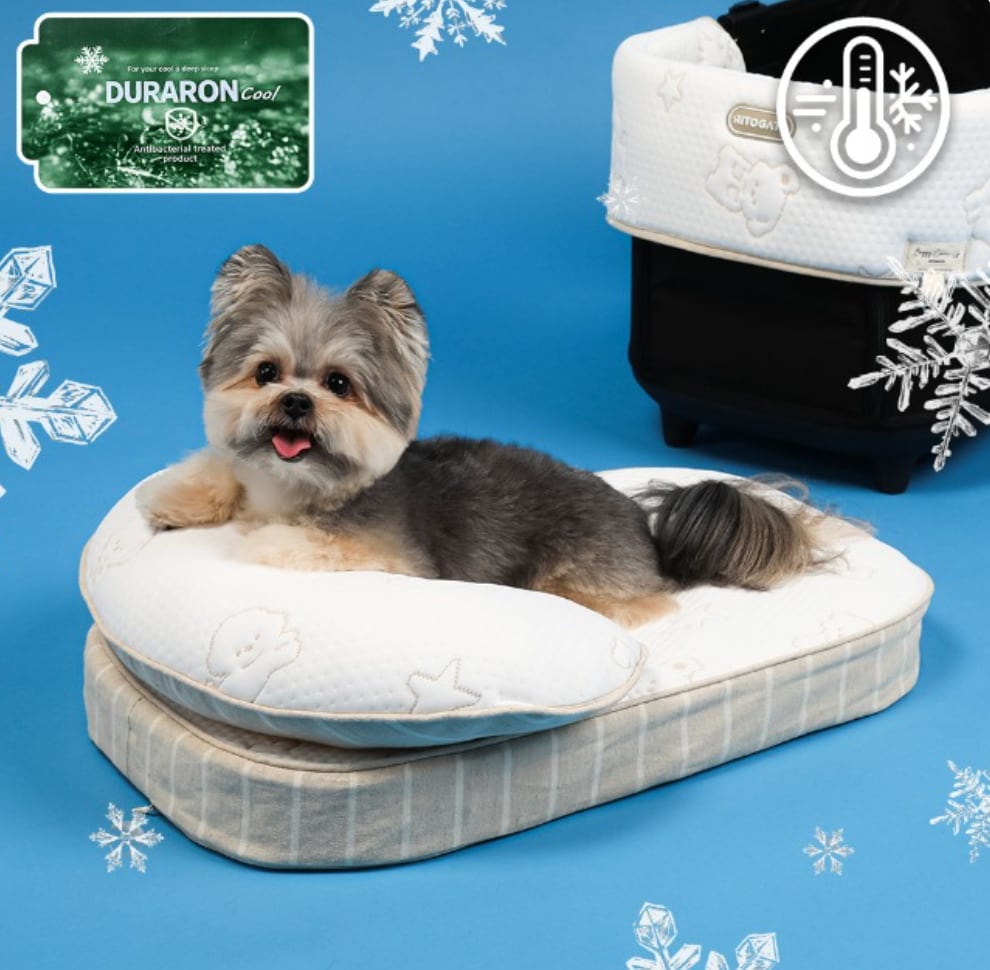 予約【ritogato】DURARON Antibacterial Cooling Stroller Cushion