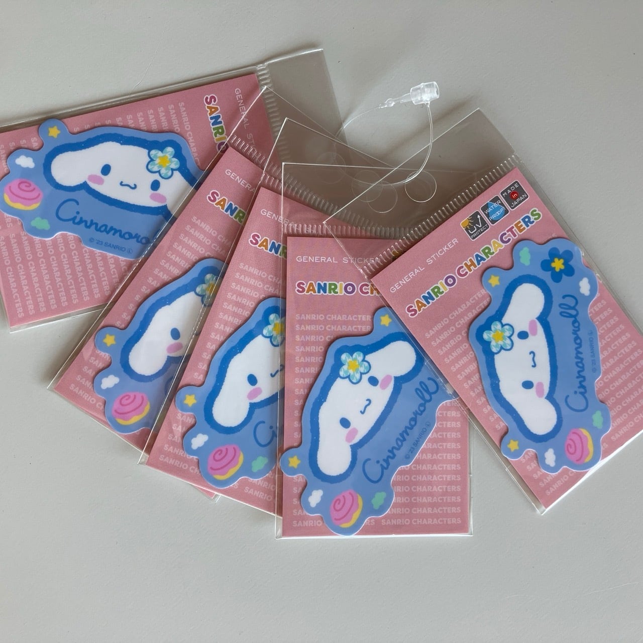 サンリオ 平成コギャル シナモロール 061 ダイカットミニステッカー CA40