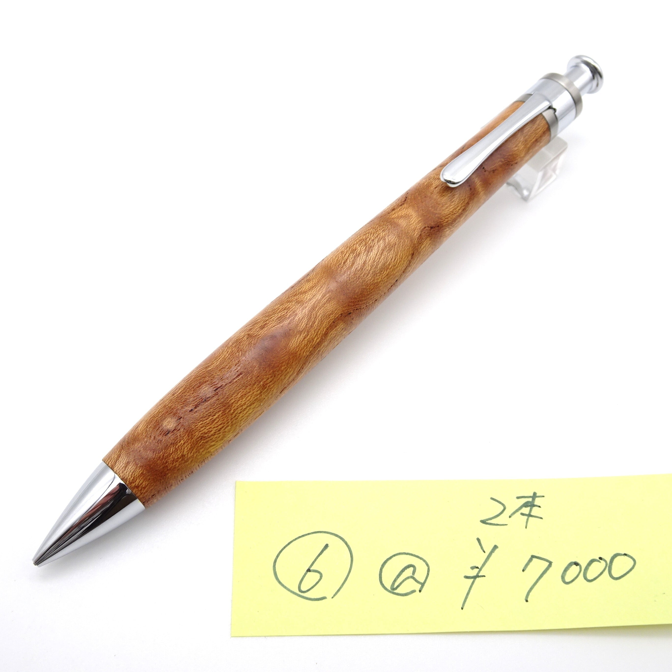 工房楔 ルーチェペン 黒檀 こぶ杢 ルーチェペン（ボールペン）黒檀こぶ杢 16 | 工房 楔（せつ）